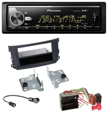 Pioneer Bluetooth USB DAB MP3 Autoradio für Smart ForTwo (451, 2010-2015) - Bild 1 von 4