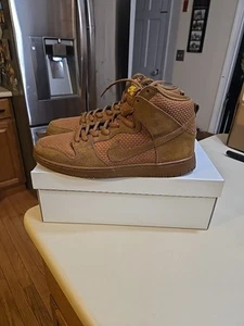 Size 12 - Nike Dunk Premium SB High Ale Brown 313171-227 🍺 🤎🍺🤎 - Picture 1 of 18