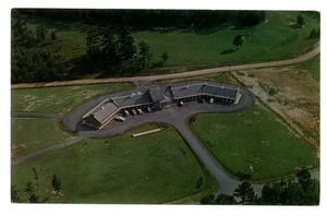 Postal de colección Chapel Hill North Carolina University Motel vista aérea sin usar - Imagen 1 de 2