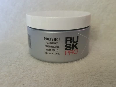 RUSK Pro POLISH 03 3,4 oz. LOTE DE 2 peinado con control de brillo de cera brillante Foto 1 de 4