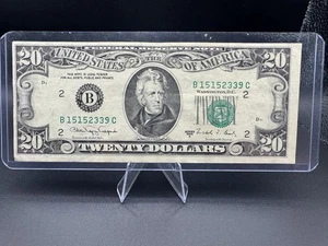 1988 $20 Federal Reserve Note – Bold Green Seal – XF/AU Condition 💵 - Picture 1 of 2