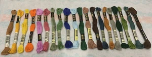 20 X NEW DMC STRANDED COTTON THREAD SKEINS BULK LOT 6 - Picture 1 of 1