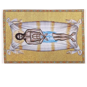 "Tapiz Epitafios Threnos, Plaschanitsa 11 3/4"" x 7 1/2" - Imagen 1 de 4