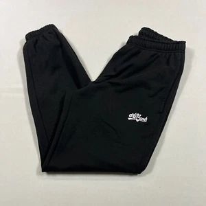 Alfred's Apartment Fleece Black Casual Jogger Sweat Pants Fits Mens W32" L31" - Picture 1 of 11