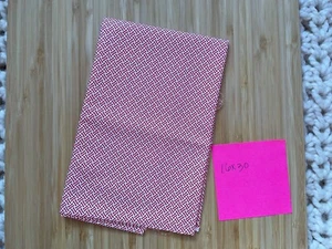 Bonnie & Camille Fabric Miss Kate Moda Red & White Basket Weave 16”x30” - Picture 1 of 1