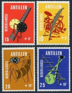 Neth Antilles B101-B104 blocks/4,MNH.Michel 220-223. Mass Media,1970. - Picture 1 of 1