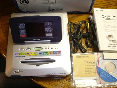 Sony DPP-SV77 Digital Photo Printer with Fold-up Monitor - Image 1 of 4
