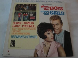 When The Boys Meet The Girls - The Original Sound Track Recording VINYL LP ALBUM - Picture 1 of 2