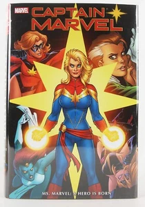 Captain Marvel Ms. Marvel A Hero is Born Omnibus 2019 Near Fine HC in DJ Brodart - Imagen 1 de 14