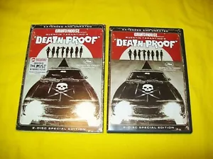 DEATH PROOF DVD WITH SLIPCOVER 2 DISC EXTENDED UNRATED EDITION QUENTIN TARANTINO - Picture 1 of 1