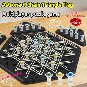 Chain Triangle Chess Game, Wavelength Board Game for Kids Adults Family Fun Game - Picture 1 of 18
