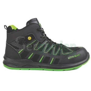 ARBEITSSCHUH A-SPRINT High Green S3 SRC ESD 0% Metal HRO - Bild 1 von 1
