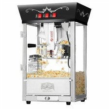 Great Northern Popcorn Company Black Antique Countertop Style Popcorn Popper Machine - 8oz