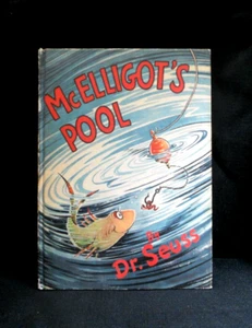 VINTAGE 1947 McELLIGOT'S POOL HC BOOK ~DR SEUSS~BOOK CLUB - Imagen 1 de 10