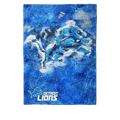 Northwest Micro Raschel Throw Blanket, 66x90 (Detroit Lions) Cover