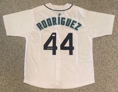 JULIO RODRIGUEZ SIGNED AUTOGRAPHED AUTO JERSEY JSA #AD90470 **SEATTLE MARINERS** - Image 1 of 4