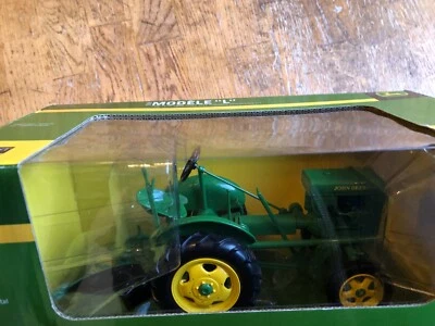 1938 John Deere "L" Tractor with 1 bottom plow in 1:16 Scale by Spec Cast toys - Image 1 of 4