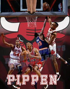 Chicago Bulls Lithograph print of Scottie Pippen 2021 11 x 14 - Picture 1 of 1