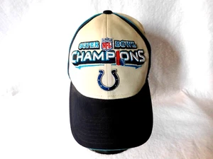 Cappello abbigliamento squadra Indianapolis Colts Super Bowl XLI Champs Reebok NFL On Field - Foto 1 di 10