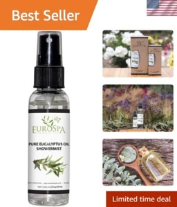 Luxury Eucalyptus Aromatherapy Shower Mist - Pure Essential Oil - 2oz Bottle - Picture 1 of 11