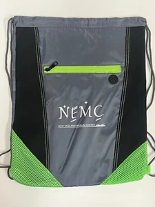 Drawstring Backpack String Bag Sackpack Cinch Water Resistant - Picture 1 of 1
