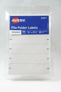 Avery File Folder Labels 156 count (5/8 x 2 3/4) - Picture 1 of 1
