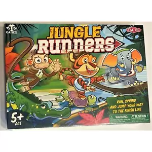 Tactic Jungle Runners Game Kids 3D Interactive Board Family Fun Girls Boys New - Picture 1 of 4