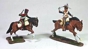 William King Connoisseur Set 17, British Dragoon and French Chasseur ..