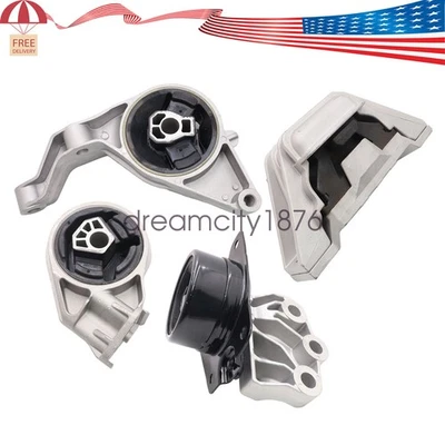 4PCS Motor Mount & Trans Mount Set Fits For 2005-2010 Chevrolet Cobalt 2.2L 2.4L - Image 1 of 4