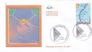 FRANCIA 2005 FDC DETECCIÓN DEL CÁNCER DE MAMA YT 3836 - Imagen 1 de 1