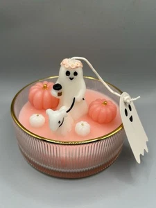 Summerween Ghost Walking Dog Candle AFTERNOON STROLL. Halloween Viral NEW - Picture 1 of 7