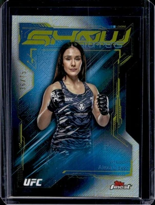 2025 Topps UFC Finest Alexa Grasso Showstoppers Die-Cut Refractor #/75 - Image 1 of 2