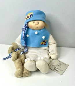Bambola vintage 1996 Little Souls "Max" fatta a mano 17" unica nel suo genere Gretchen Wilson - Foto 1 di 7