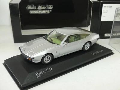 BITTER CD 1974-77 Gris Silver MINICHAMPS 1:43 - Photo 1/2