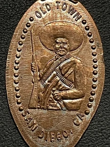 Centavo alargado Old Town San Diego California Zc #072617 - Imagen 1 de 2