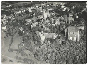 ZZ-3061/ Greifenstein Hessen  Foto Luftbild 18 x 13 cm ca.1938 - Bild 1 von 2