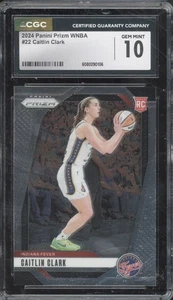 2024 Panini Prizm WNBA #22 Caitlin Clark RC Rookie Gem Mint CGC 10 - Bild 1 von 1