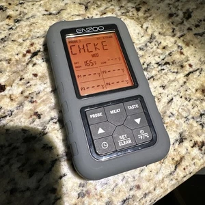 ENZOO WIRELESS FOOD THERMOMETER IN SILICONE PROTECTIVE - Picture 1 of 3