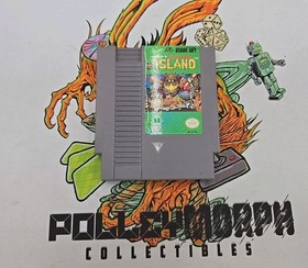 Adventure Island (Nintendo Entertainment System, NES, 1988) Authentic