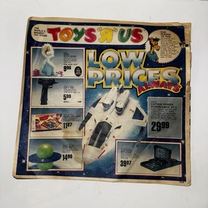 Vintage 1987 Toys “R” Us Navidad Flyer Nintendo Barbie LEGO Catálogo Anuncio - Imagen 1 de 8