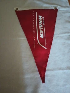 RED BOSTON WHALER BOAT PENNANT FLAG - OUT OF PRODUCTION - Picture 1 of 6