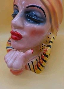 “Kiss My Cookie" Diva Carmen Cookie Jar Android Designs – Retro Pop Art Kitschy - Picture 1 of 9