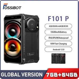 FOSSiBOT F101P Android 13 Rugged Smartphone 10600mAh 123dB Speaker Unlocked - Picture 1 of 17