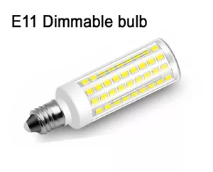 E11 LED bulb 7W 120V *Dimmable* 96-2835 SMD Ceiling Fan Light White/Warm White - Picture 1 of 13
