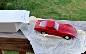 Vintage 1979 Chevrolet Corvette Red Dealer Promo Toy Car & Box Model AMT Vette - Picture 1 of 6