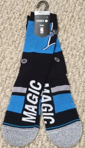 New! Stance Infiknit Casual NBA Orlando Magic Socks Size Large Cover