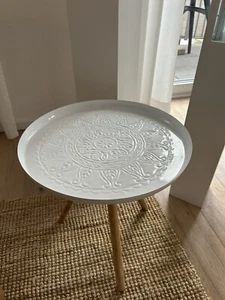 Westwing, Beistelltisch, Boho, Weiß , NP:149 Euro - Bild 1 von 7