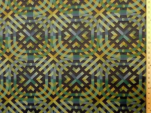 Momentum Evolve Indigo Blue Large Contemporary Geometric Upholstery Fabric - Picture 1 of 2