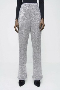 Zara Sequin Trousers for Women for sale 