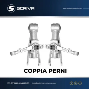 FIAT 500 F/L/R COPPIA PERNI FUSI FUSELLI RUOTA NUOVI DX+SX NON RIGENERATI - Imagen 1 de 1